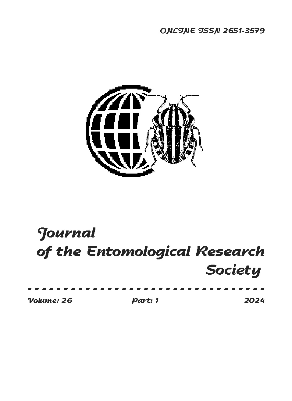 					View Vol. 26 No. 1 (2024): Journal of the Entomological Research Society
				